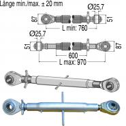 Oberlenker mechanisch, 760-970 mm, Kat. 2           