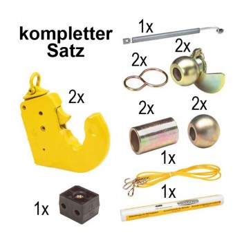 Unterlenker-Haken "Maxi-Satz", Kat. 2 Unterlenker-Haken "Maxi-Satz", Kat. 2