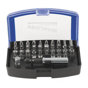 Bit Box 1/4" 32-teilig in Kunststoff-Box           
