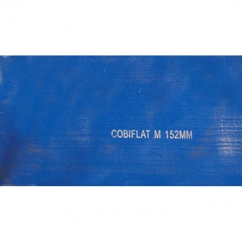 Mittelschwerer PVC-Flachschlauch, 152 mm, 4 bar
