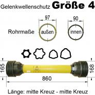 Gelenkwellenschutz "Gr. 4", 860 mm           